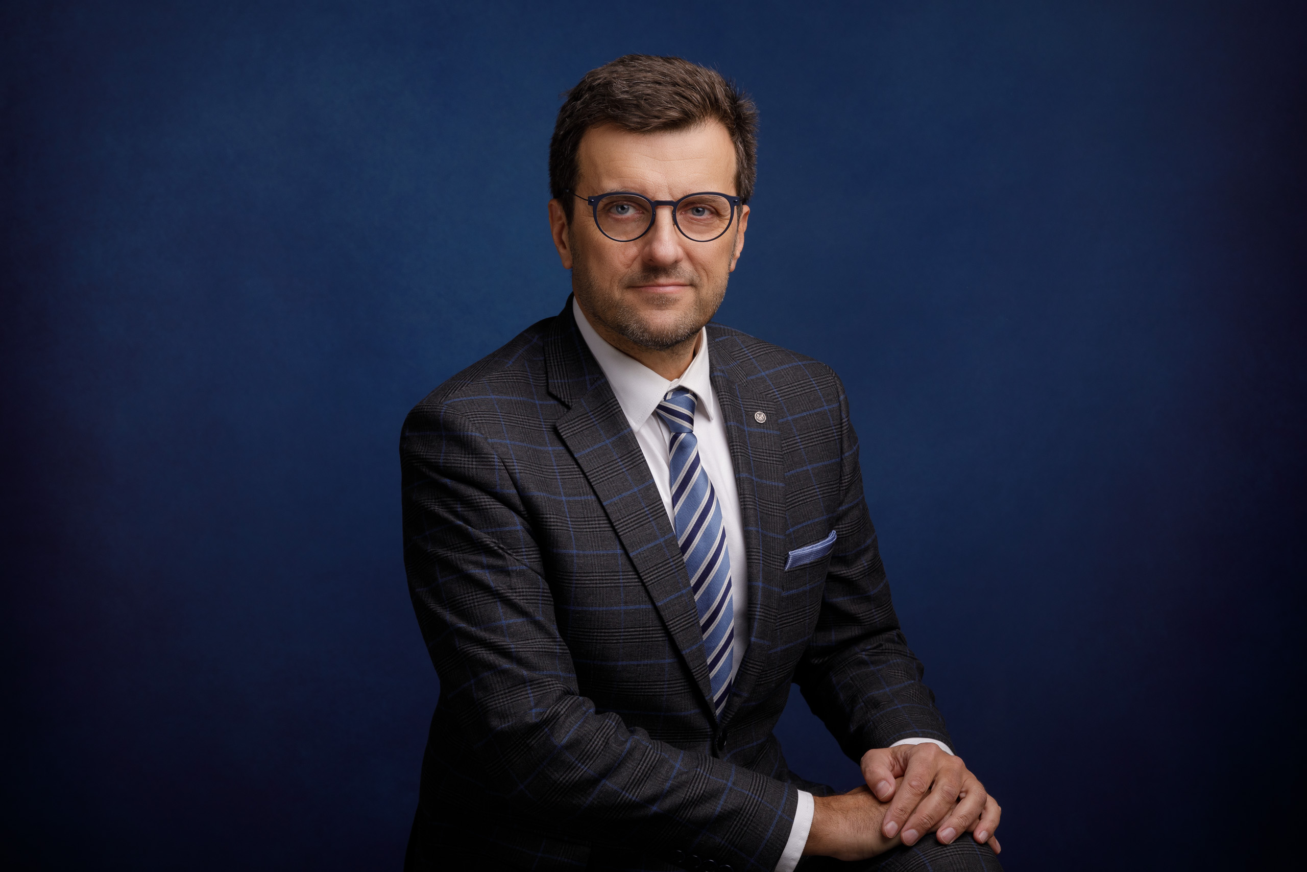 Paweł Włodarski – Dziekan Wydziału Lekarskiego Warszawskiego Uniwersytetu Medycznego, zdjęcie portretowe